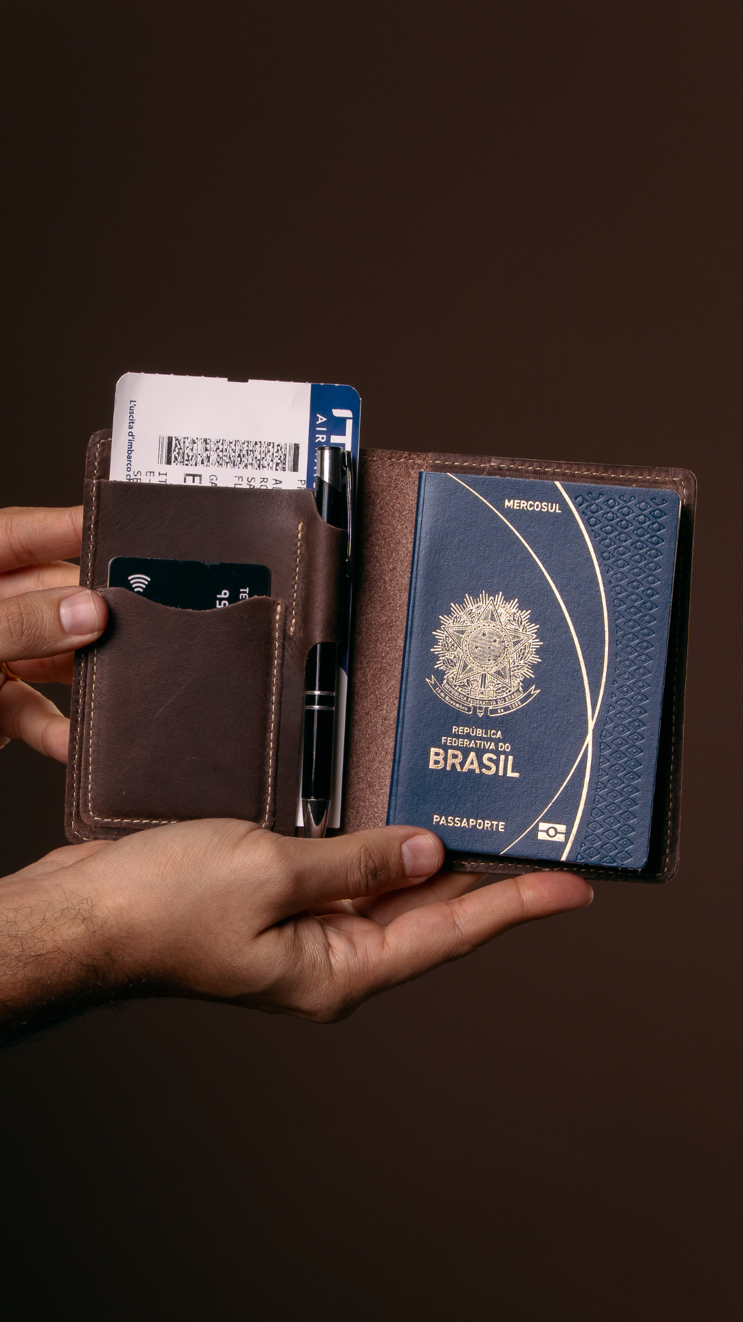 Porta Passaporte Monjolo
